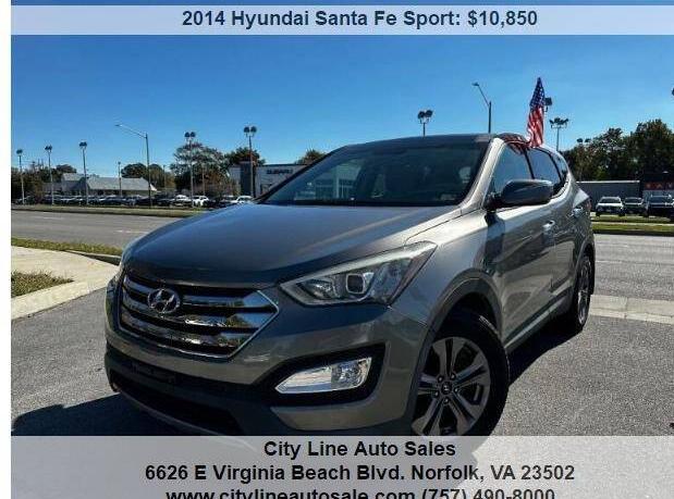 HYUNDAI SANTA FE 2014 5XYZU3LB2EG125934 image